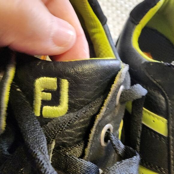 FOOT JOY EUC MENS SIZE 9 CASUAL GOLF ATHLETIC SHOES SNEAKERS - Picture 4 of 12